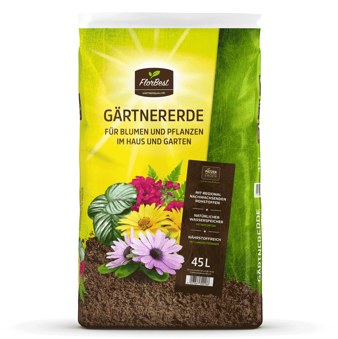 Gärtnererde FlorBest 45 Liter