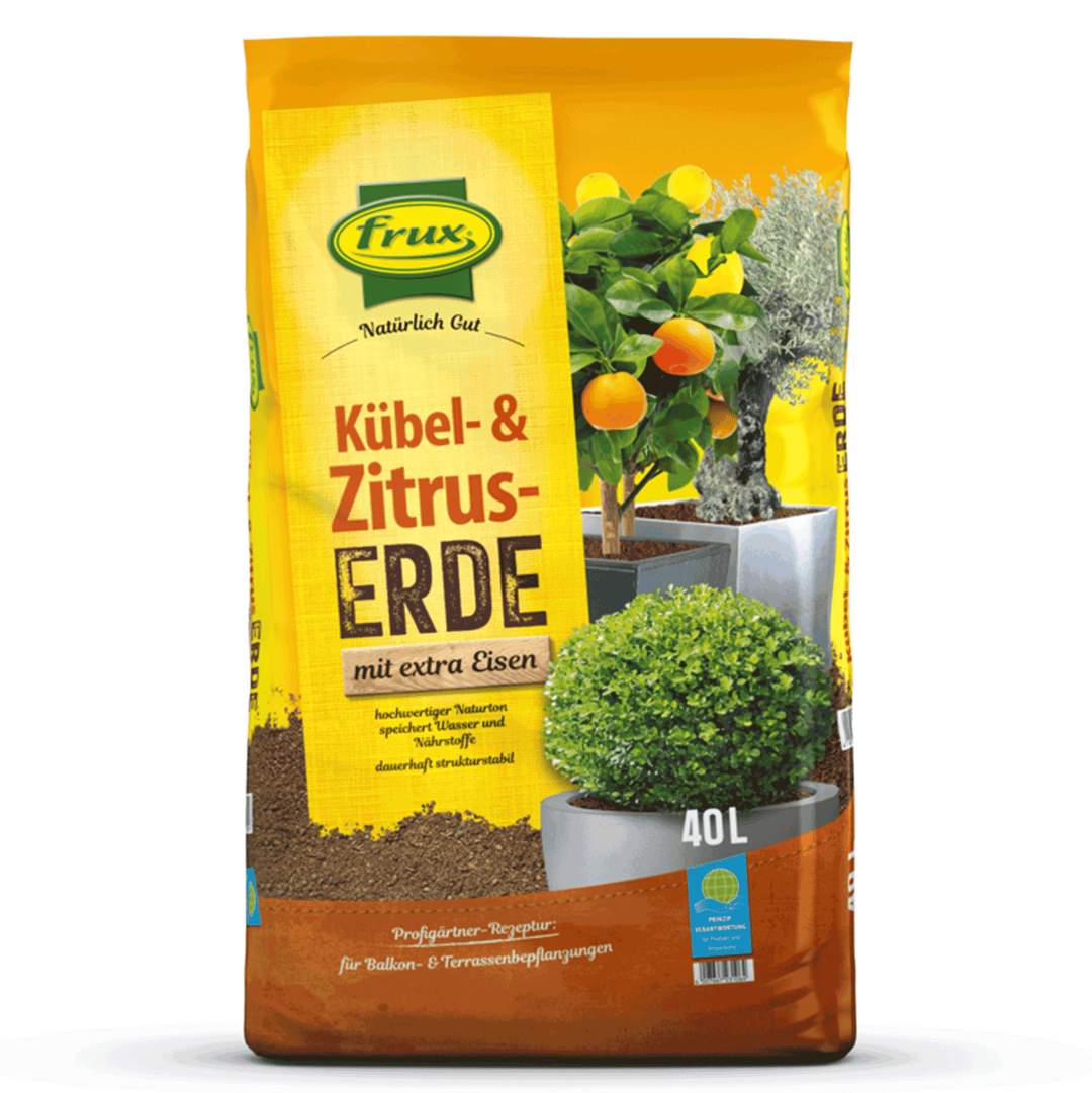 Kübel- und Zitruserde Frux 40 Liter