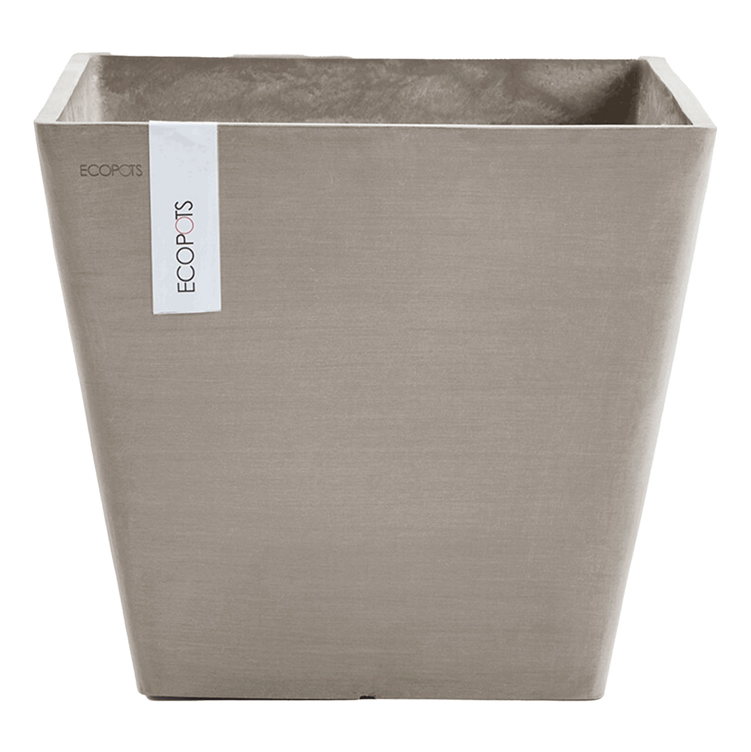 Ecopot Rotterdam Taupe inkl. Umtopf-Service Ø 50 cm