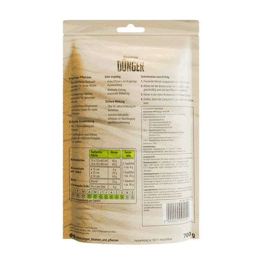 Universeller Langzeitdünger - Kitzinger (0,7 kg)